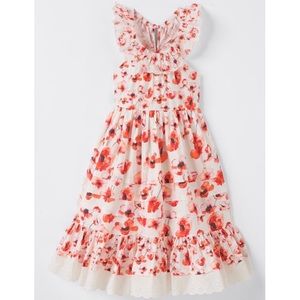 Playful Poppies Printed Maxi Dress